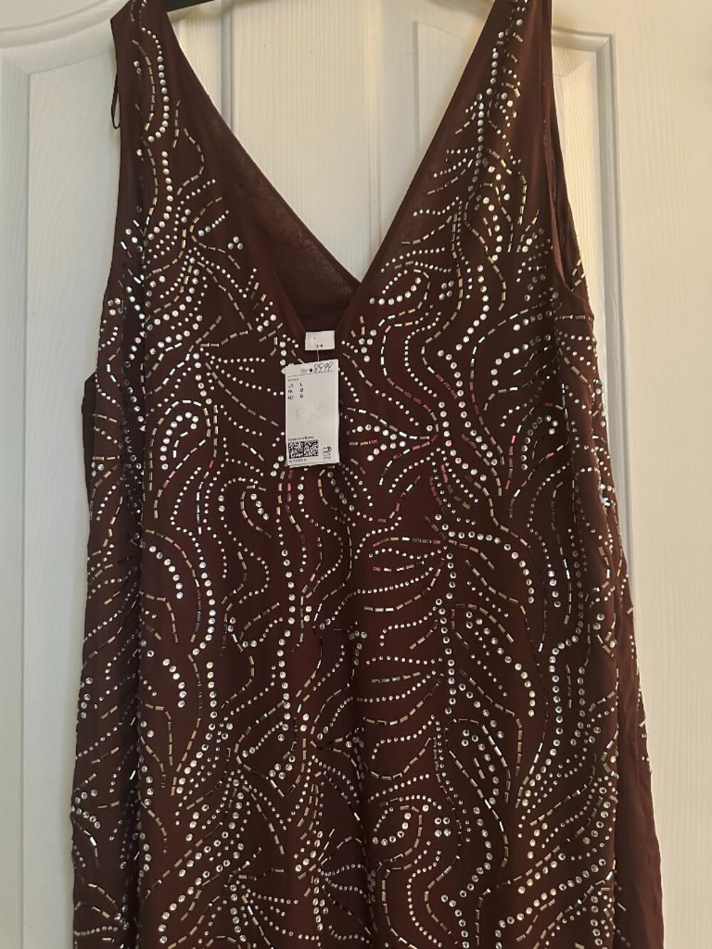 Stunning Limited Edition - HM Dark Burgundy Dress